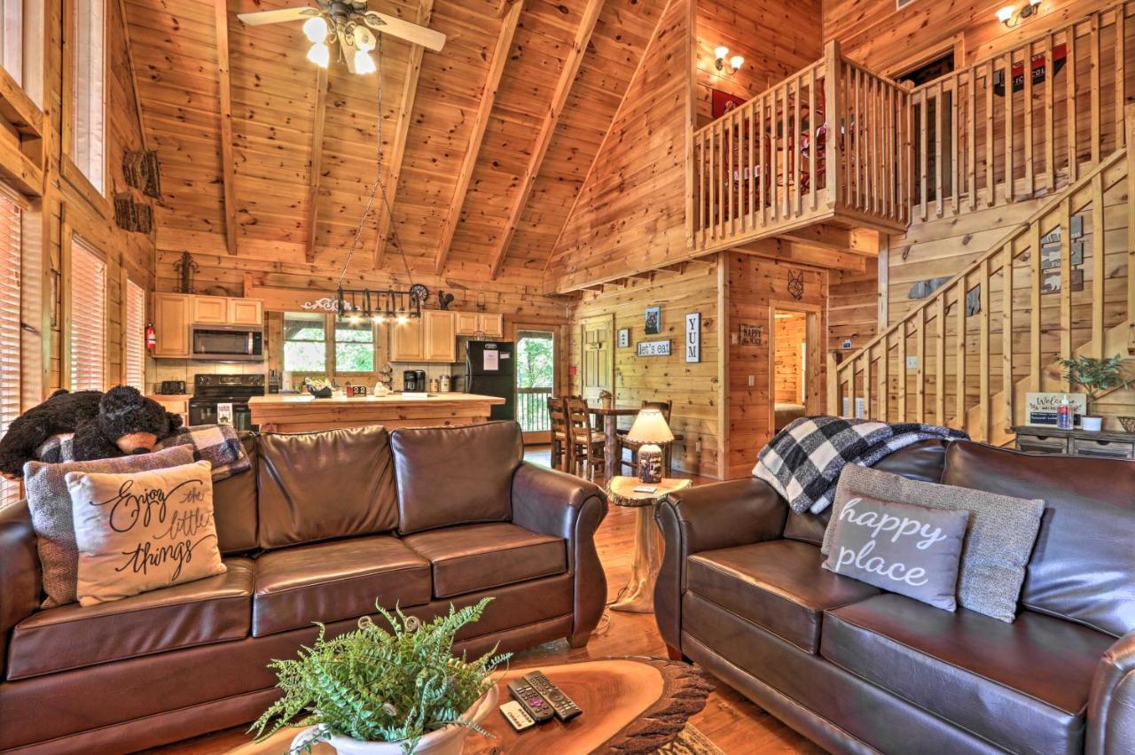 Sevierville Cabin With Deck Minutes To Pigeon Forge Εξωτερικό φωτογραφία